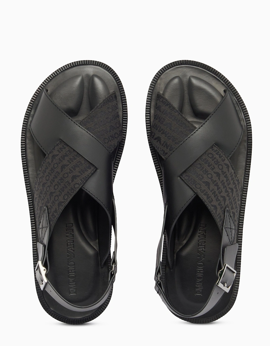 BACK STRAP LEATHER SANDALS