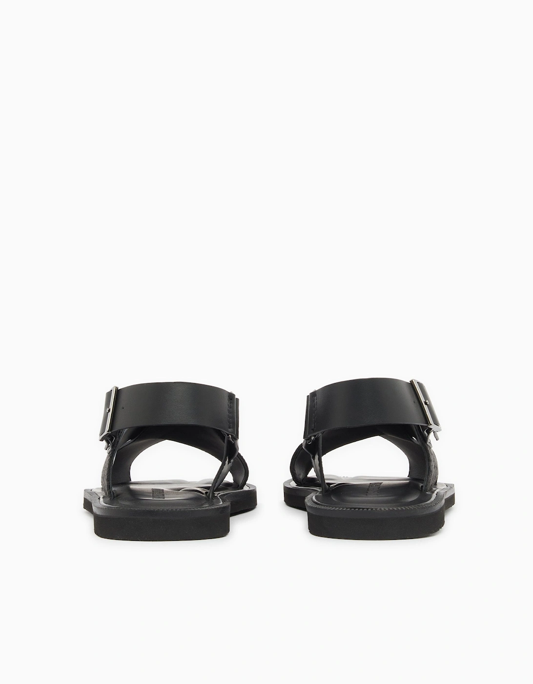 BACK STRAP LEATHER SANDALS