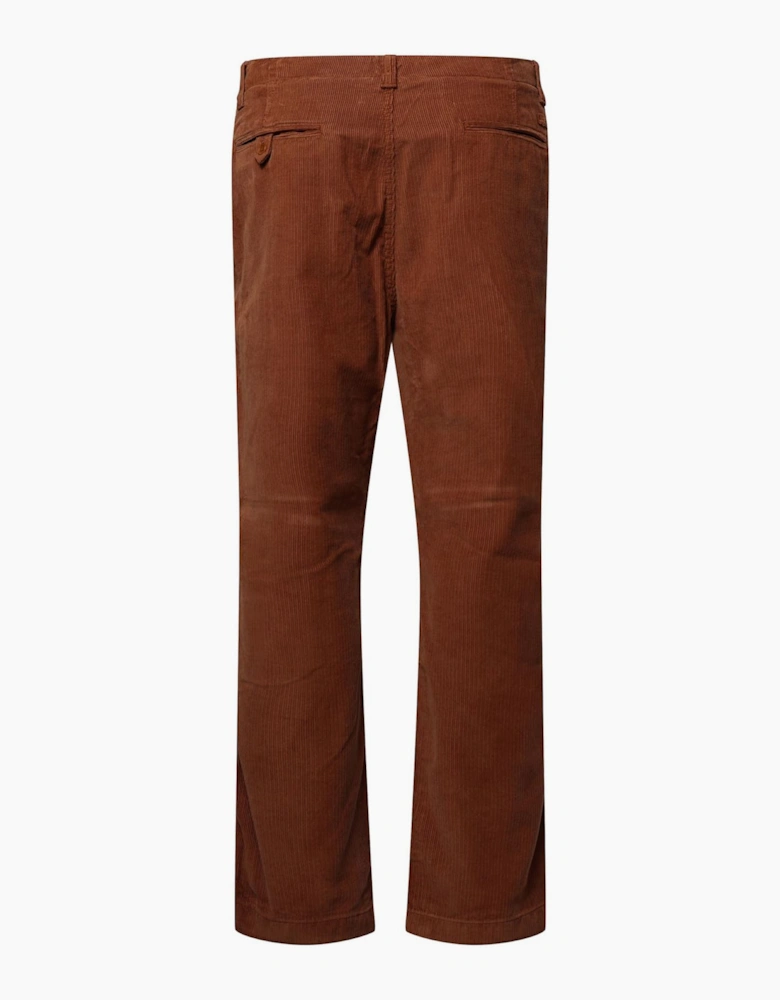 Straight-Fit Corduroy Chinos