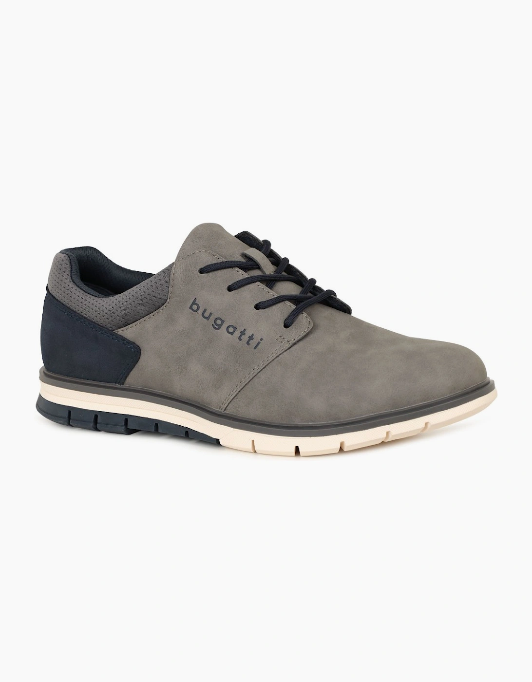 Bugatti Men's Grey Drake Shoes - Size: 8
