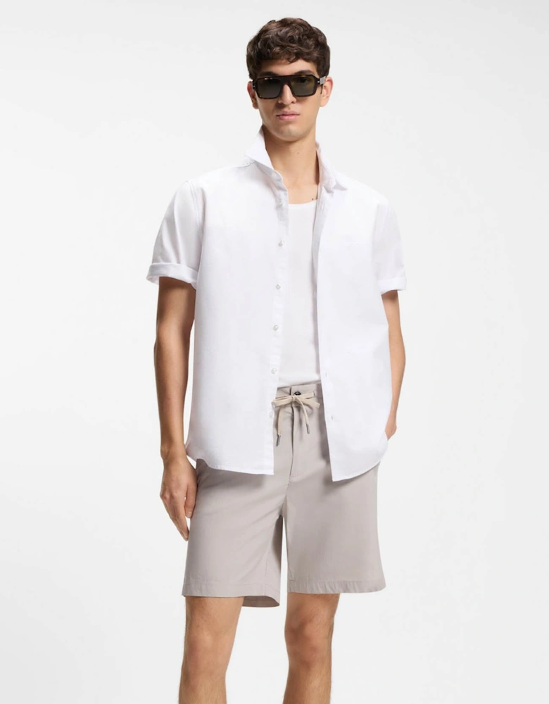 BOSS Orange Rash 2 Mens Short Sleeve Shirt - White 100