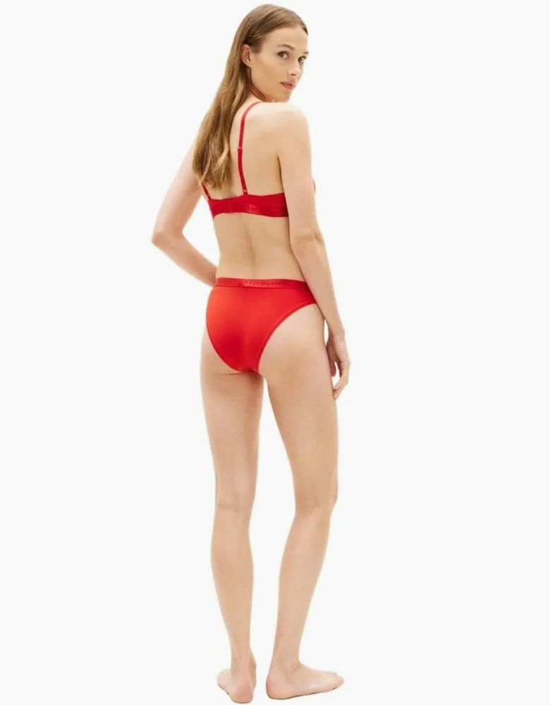 Repeat Logo Bikini Brief, Fireworks Red