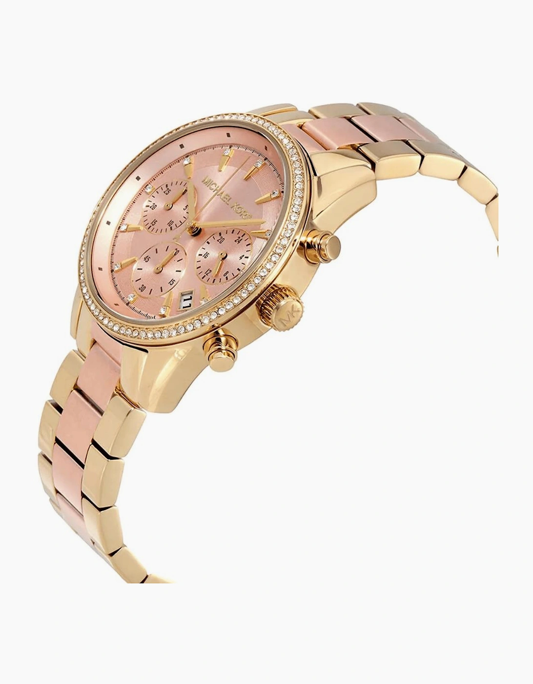 MK6475 Ritz Two Tone Chronograph Ladies Watch