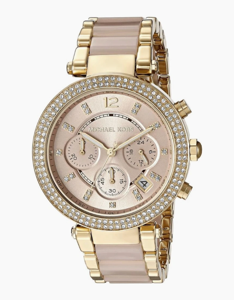 MK6326 Parker Pink Dial Ladies Watch