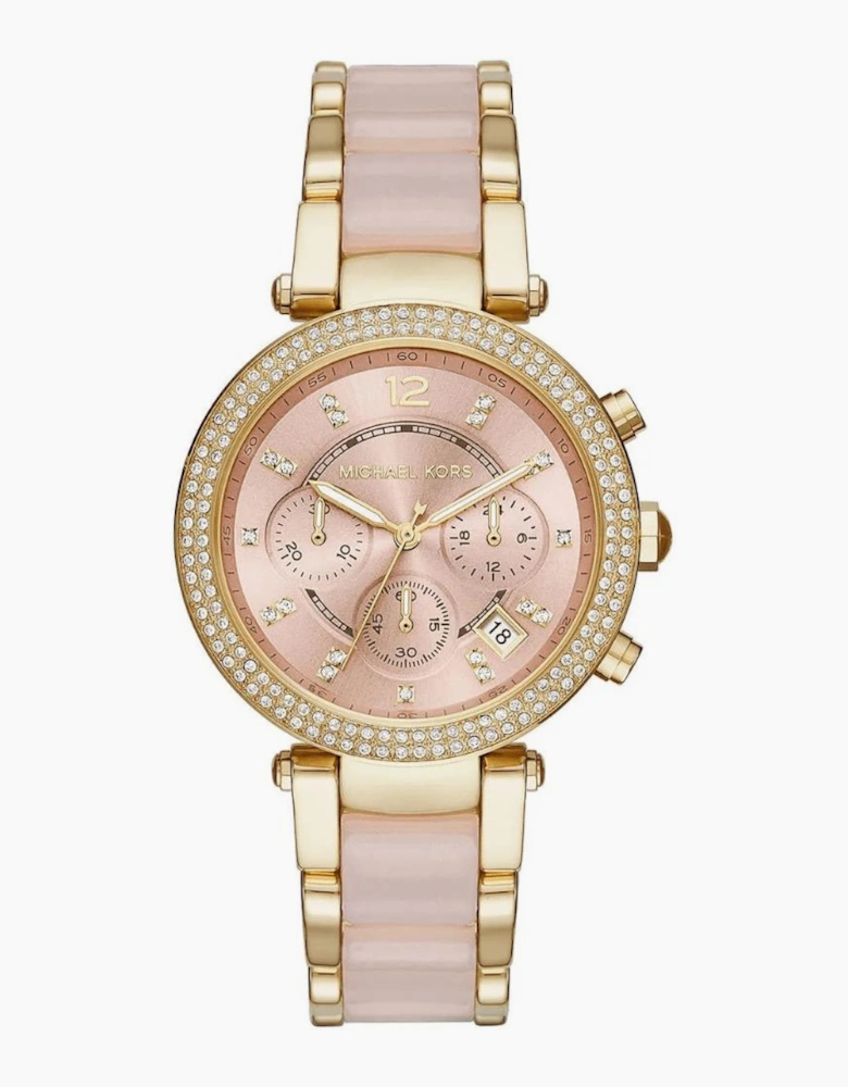 MK6326 Parker Pink Dial Ladies Watch