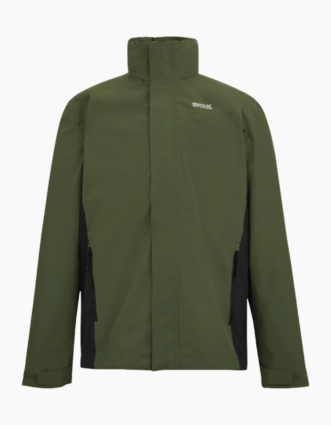 Regatta Men's Green Matt Ii Waterproof Jacket - Size 44/Regular