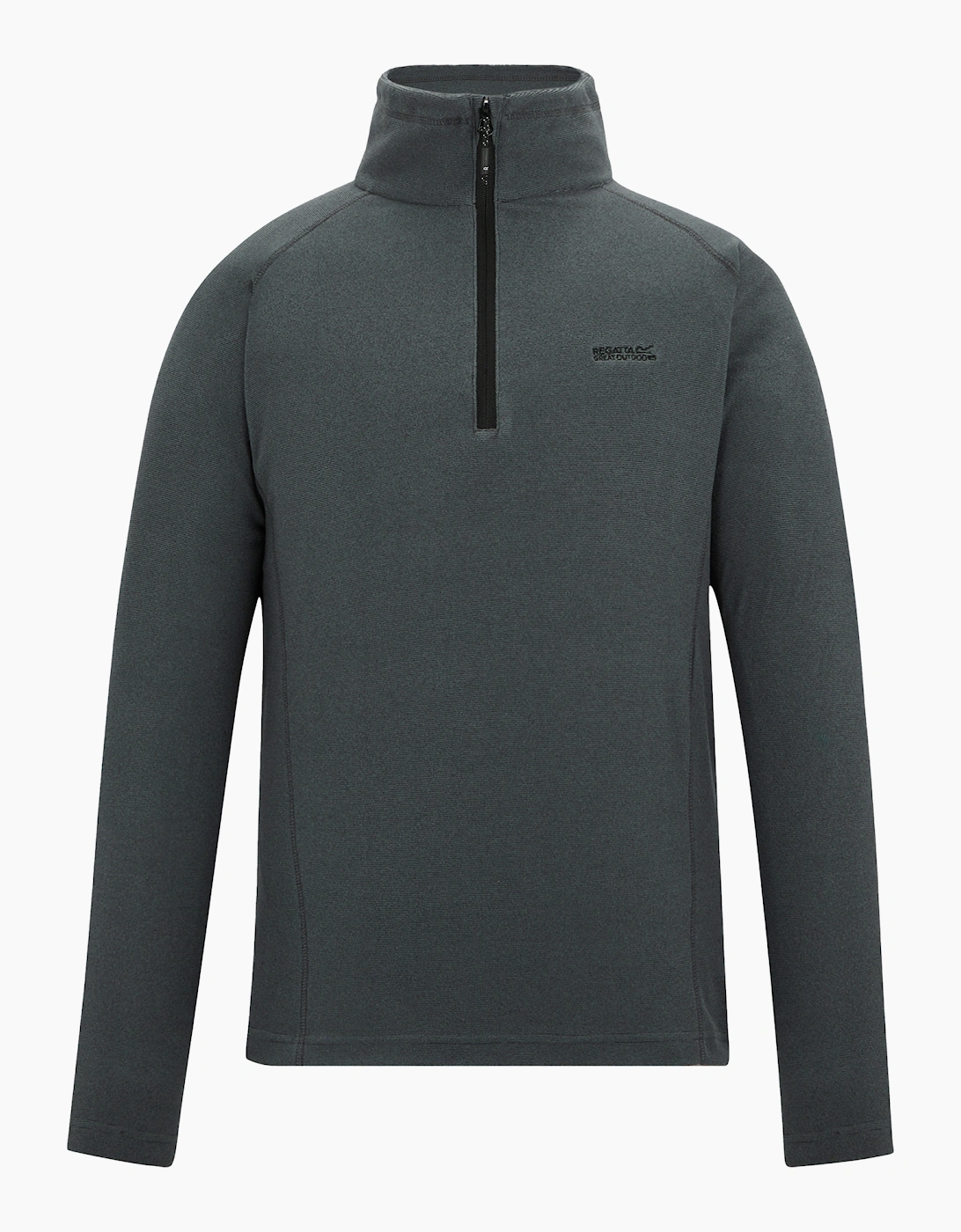 Men's Regatta Great Outdoors Mens Montes Funnel Neck Fleece Jumper - Grey - Size: M