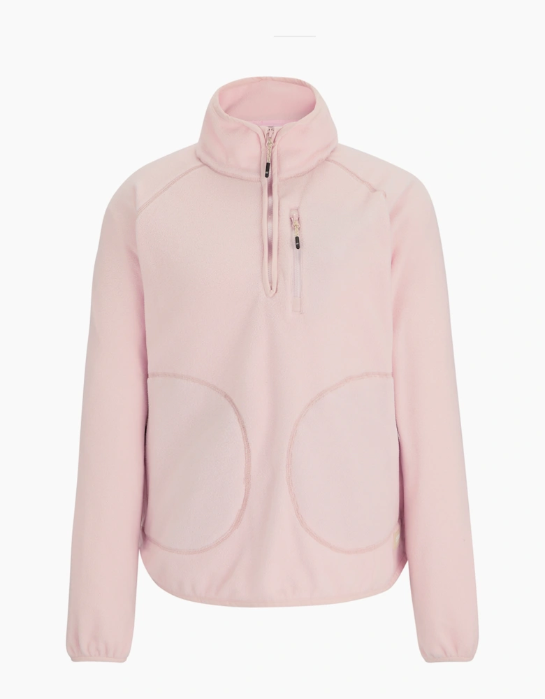 Womens/Ladies Frankie Quarter Zip Fleece Top