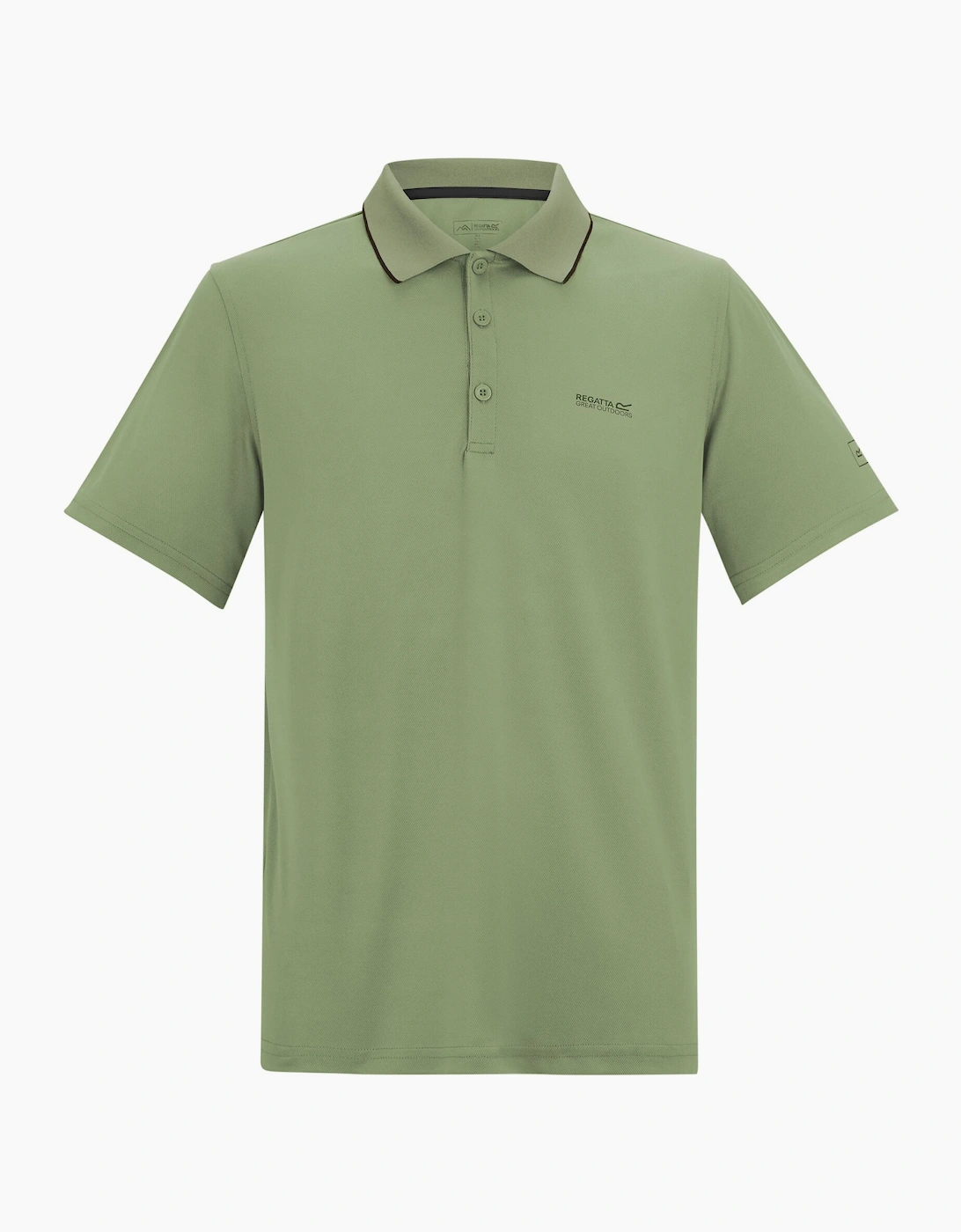 Regatta Men's Green Maverick V Active Polo Shirt  40 L