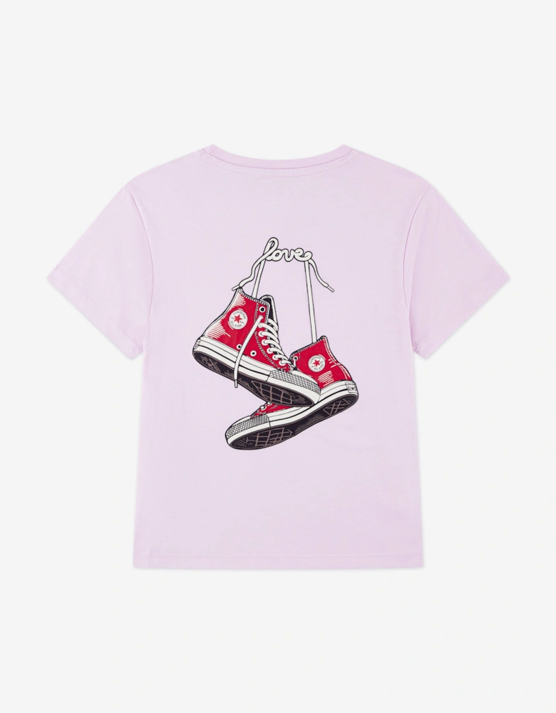 Girls Valentine's Day BF T-Shirt in Pink
