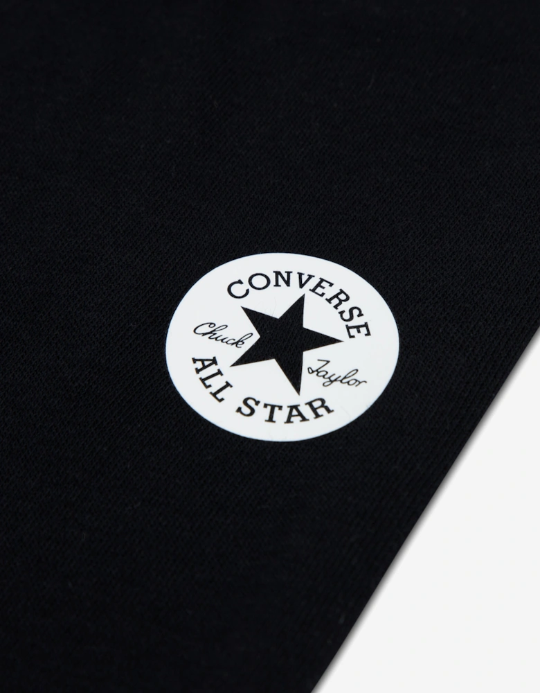 Boys Chest Stripe with Sneaker GFX Tracksuit in Black