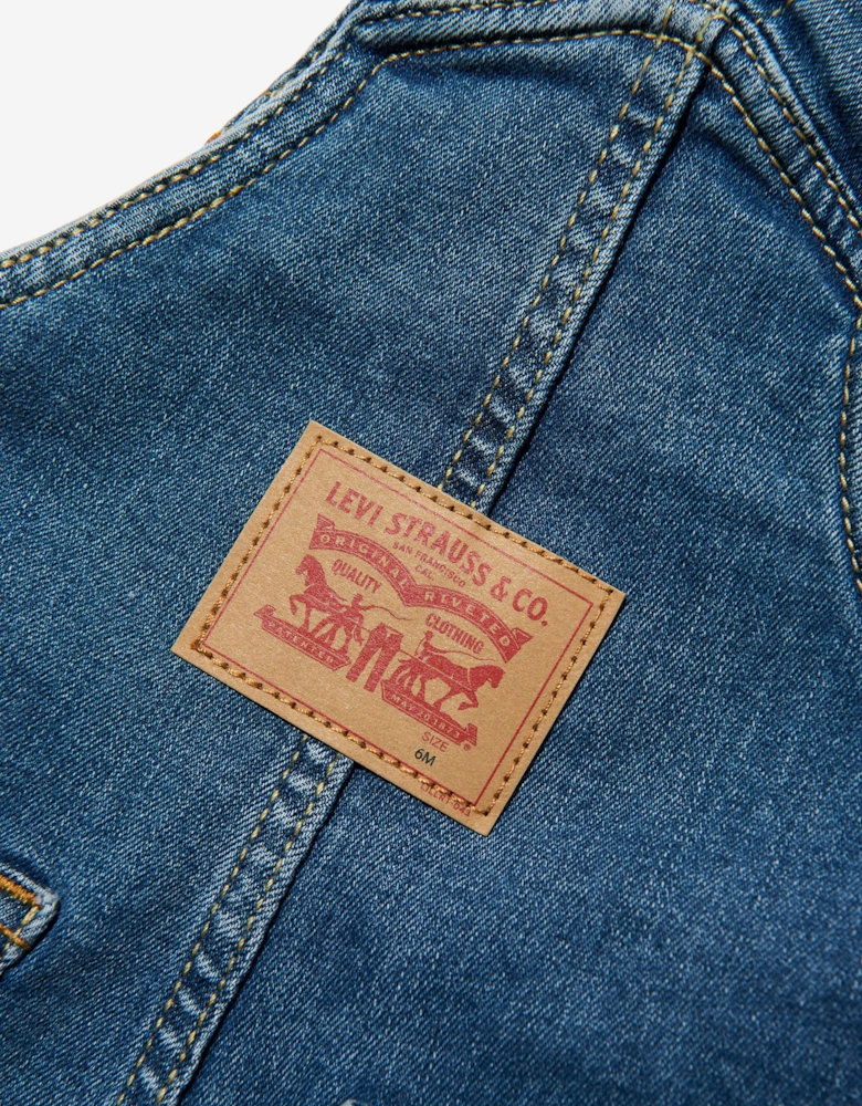 Baby Boys Denim Dungarees in Blue