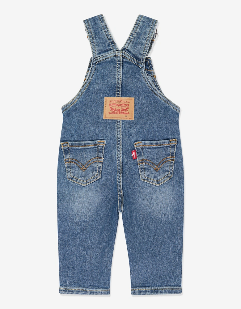 Baby Boys Denim Dungarees in Blue