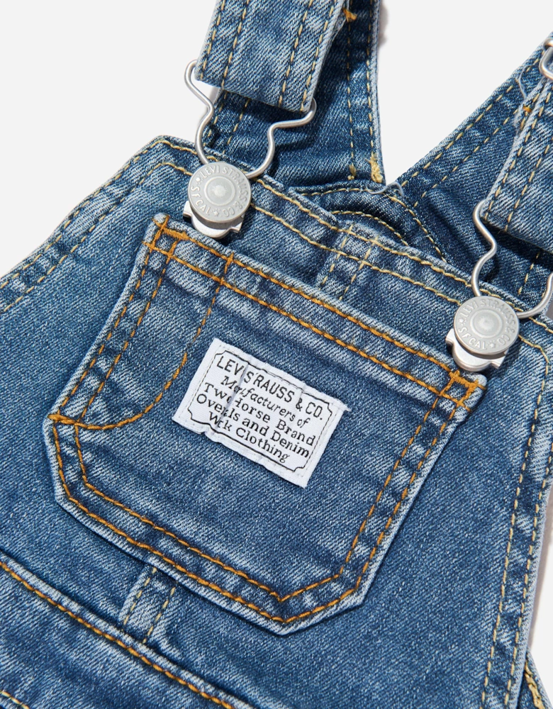 Baby Boys Denim Dungarees in Blue