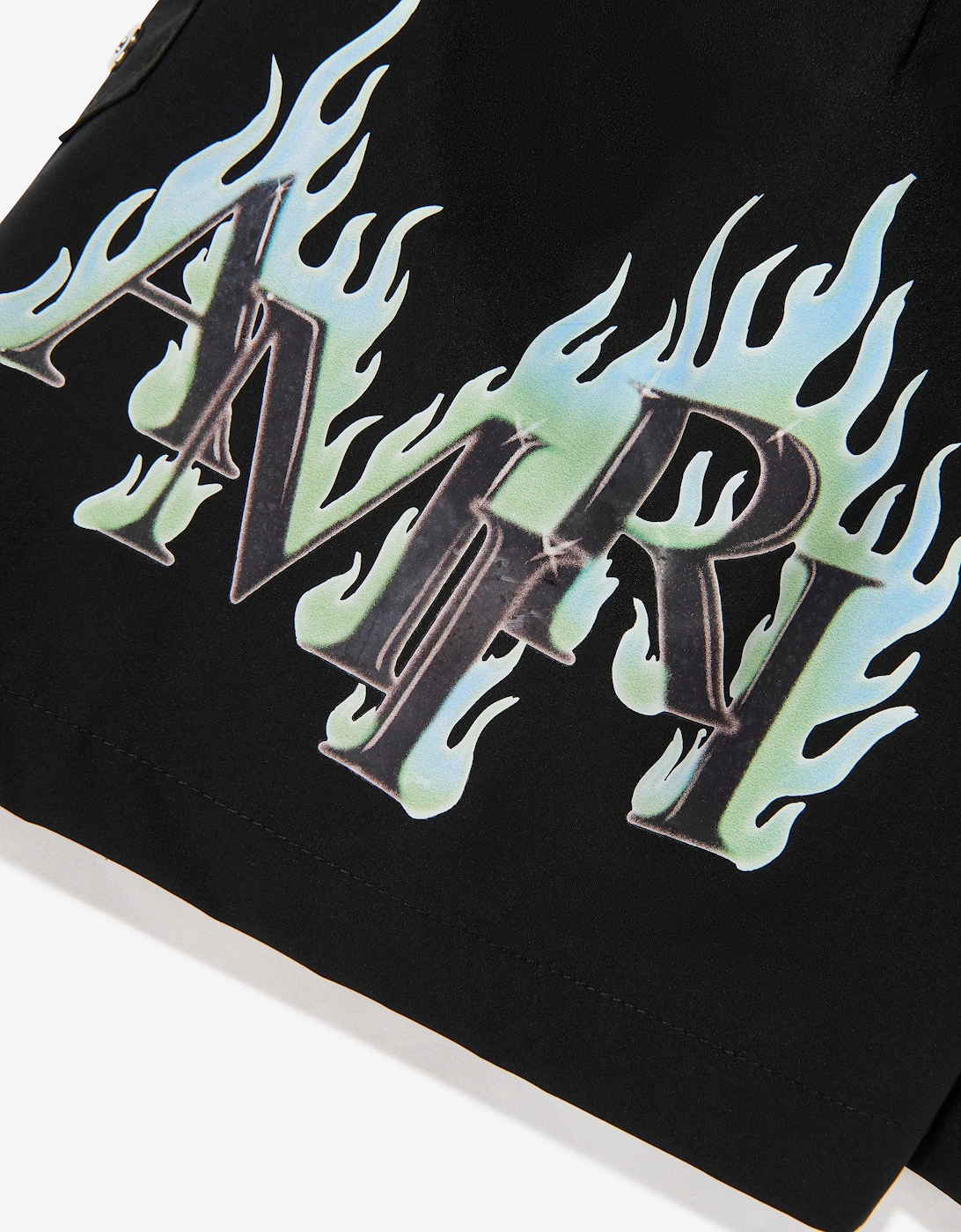 Boys Flames Swim Shorts in Black