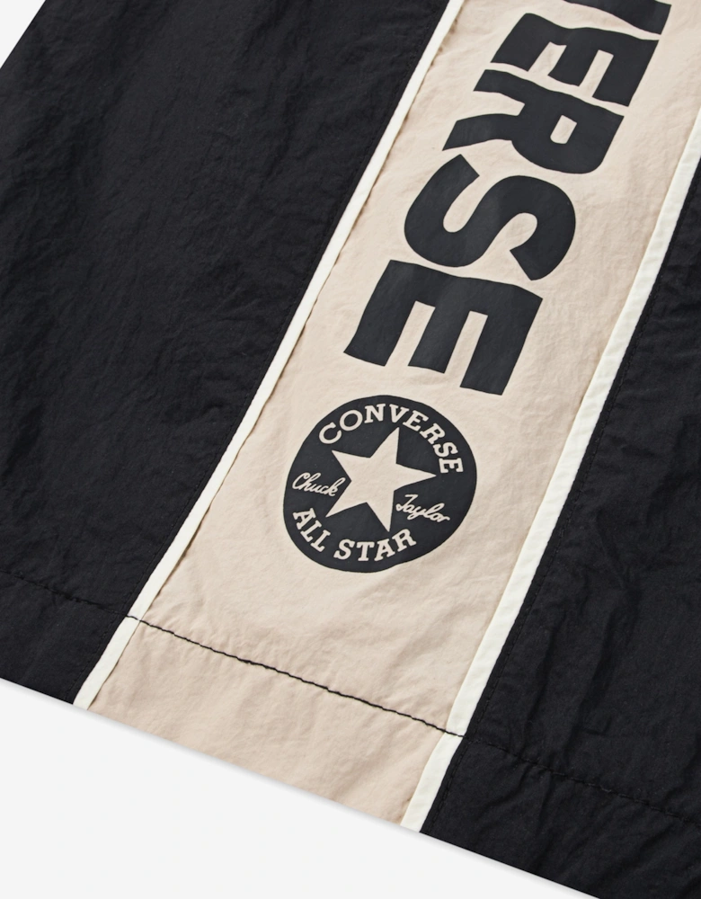 Boys SS Hit Piping Shorts in Black