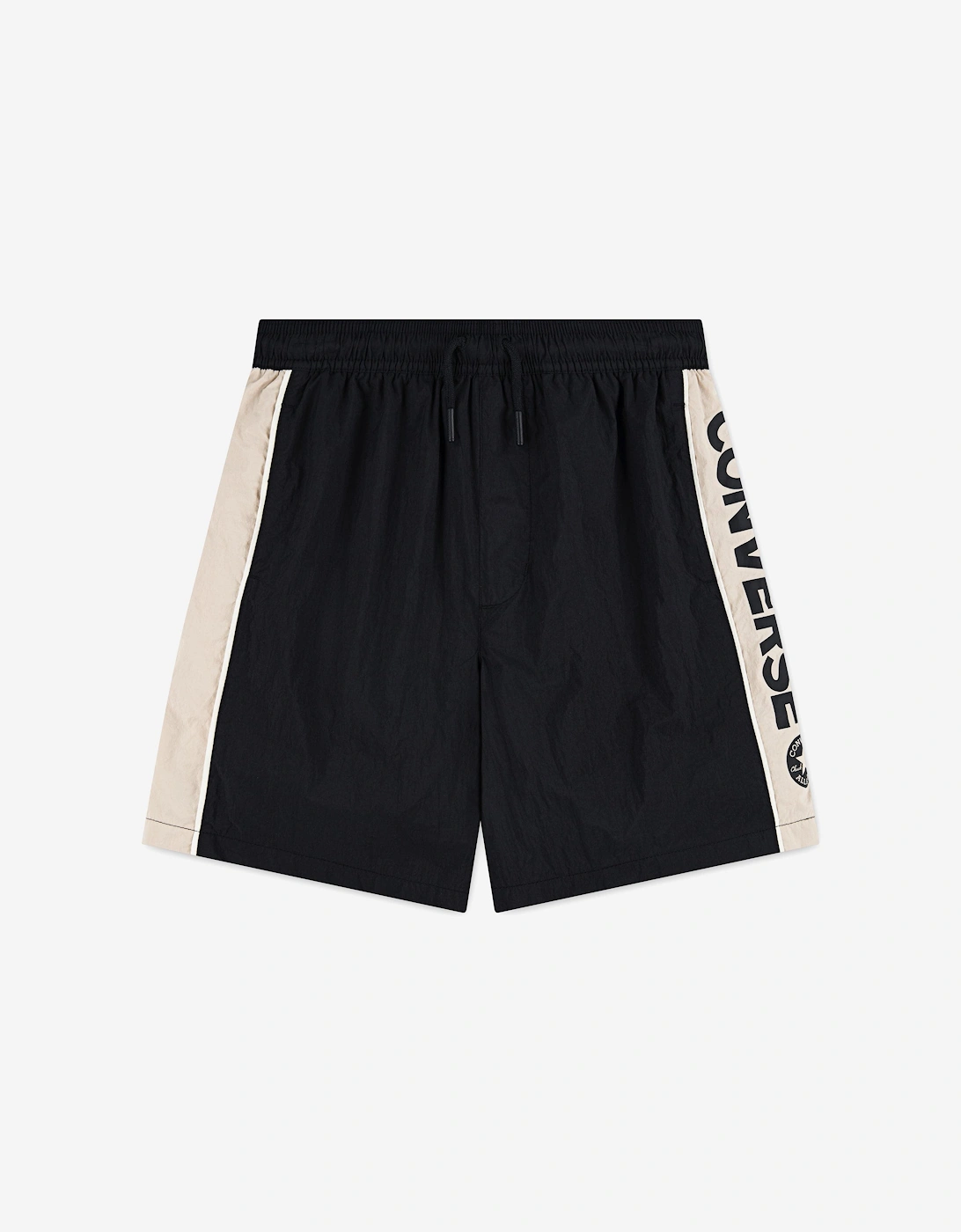 Boys SS Hit Piping Shorts in Black, 5 of 4