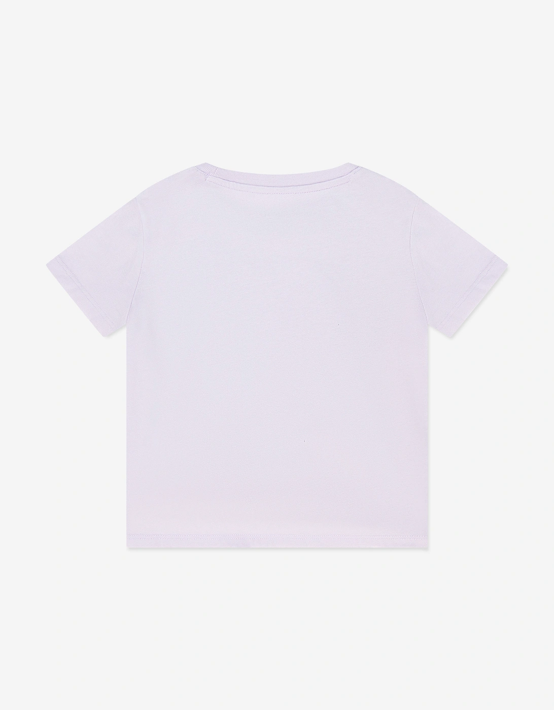 Girls Ice Cream Sundae Side Knot T-Shirt in Purple