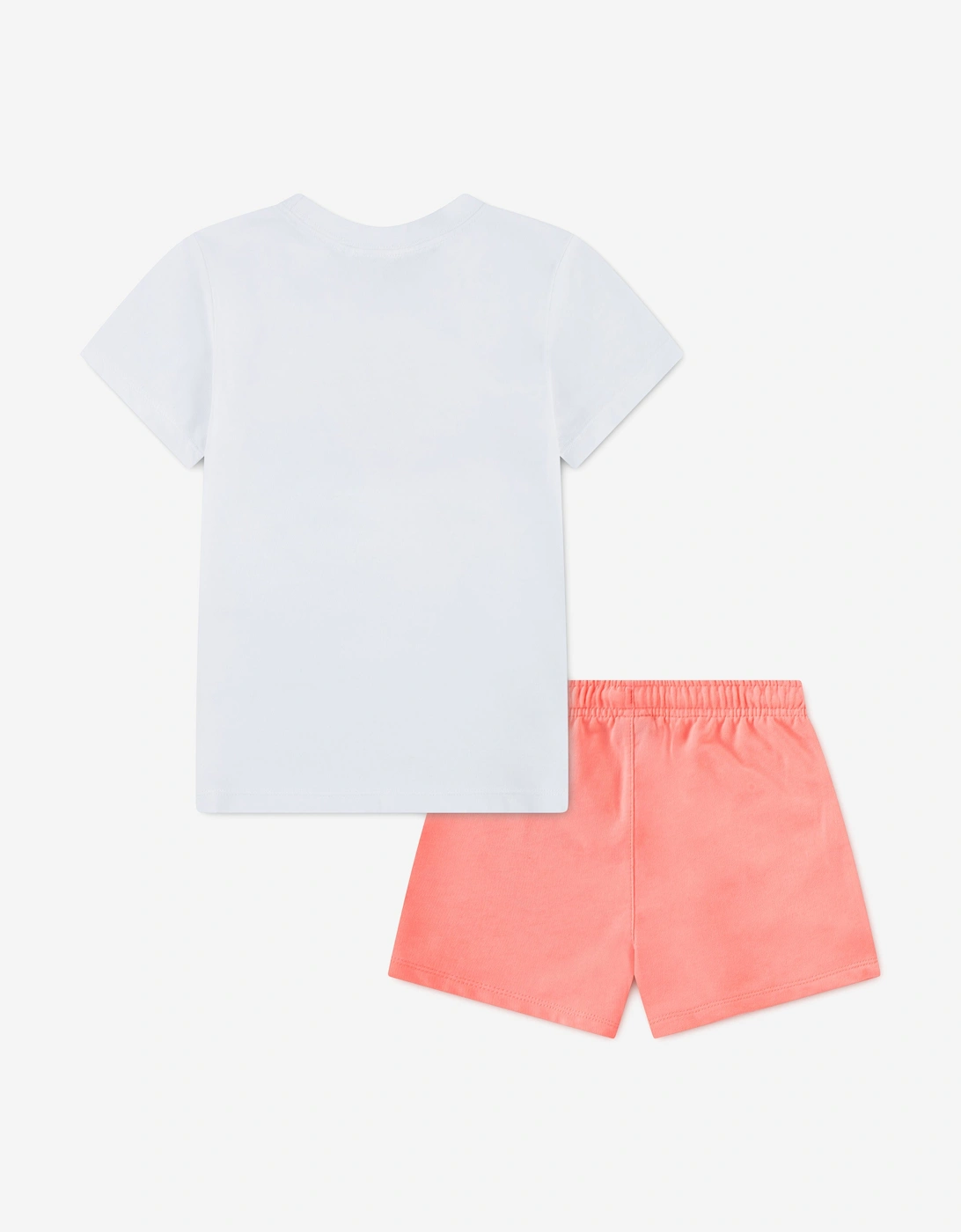 Girls DCTP Classic T-Shirt and Shorts Set in Pink