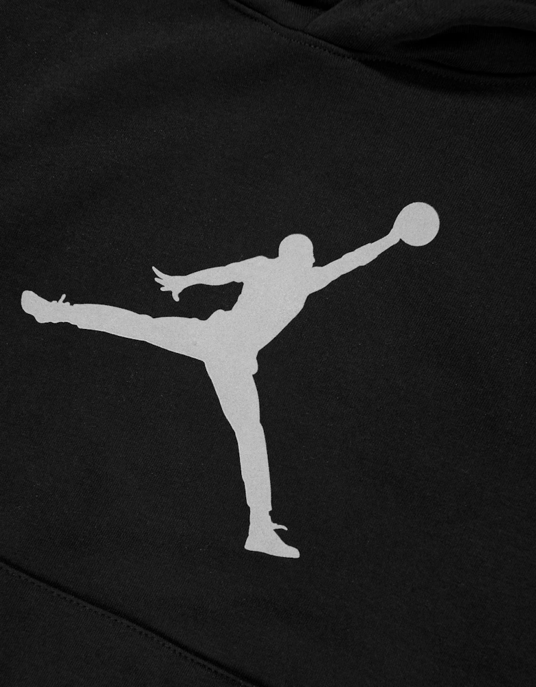 Jordan Boys MJ BRK Hike Mike Hoodie in Black