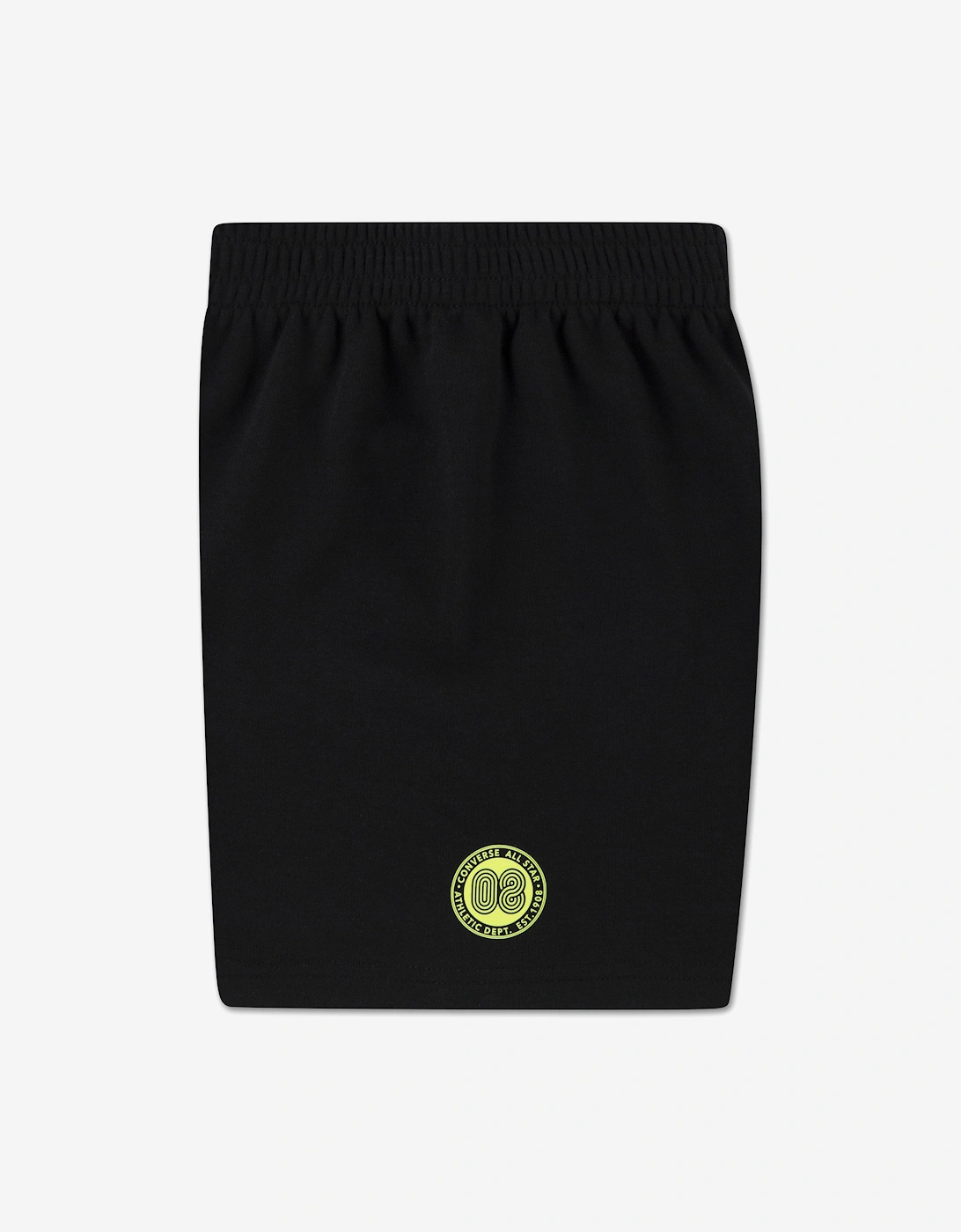 Boys Multi Hit GFX Short Set in Black