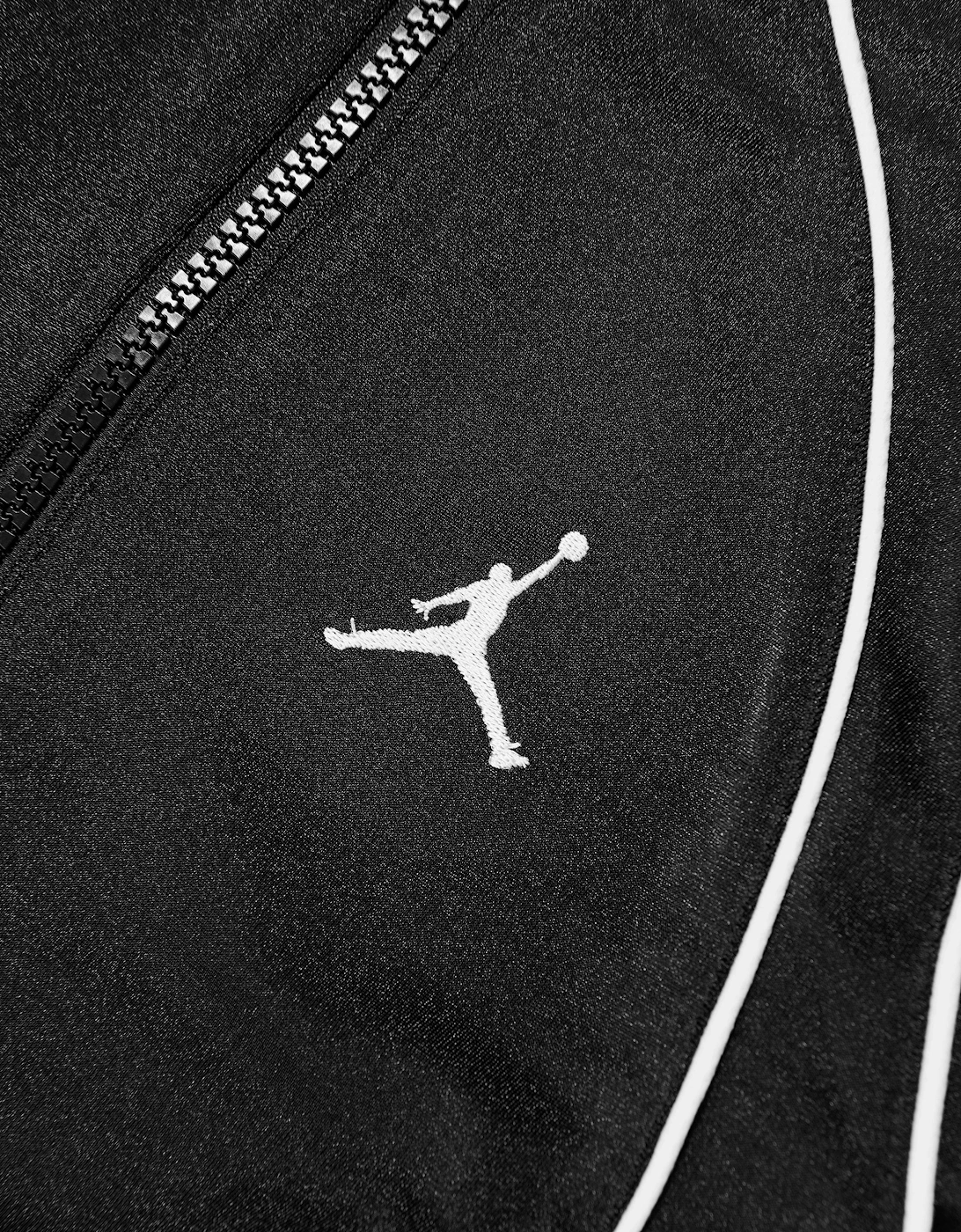 Jordan Girls Love Is In The "Air" Zip Top in Grey