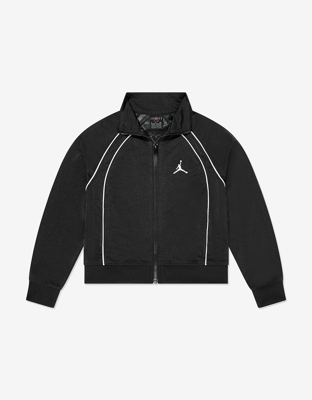 Jordan Girls Love Is In The "Air" Zip Top in Grey, 5 of 4