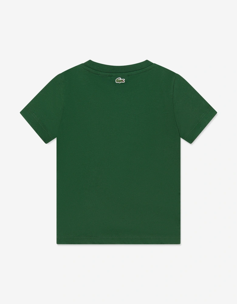 Boys Logo T-Shirt in Green