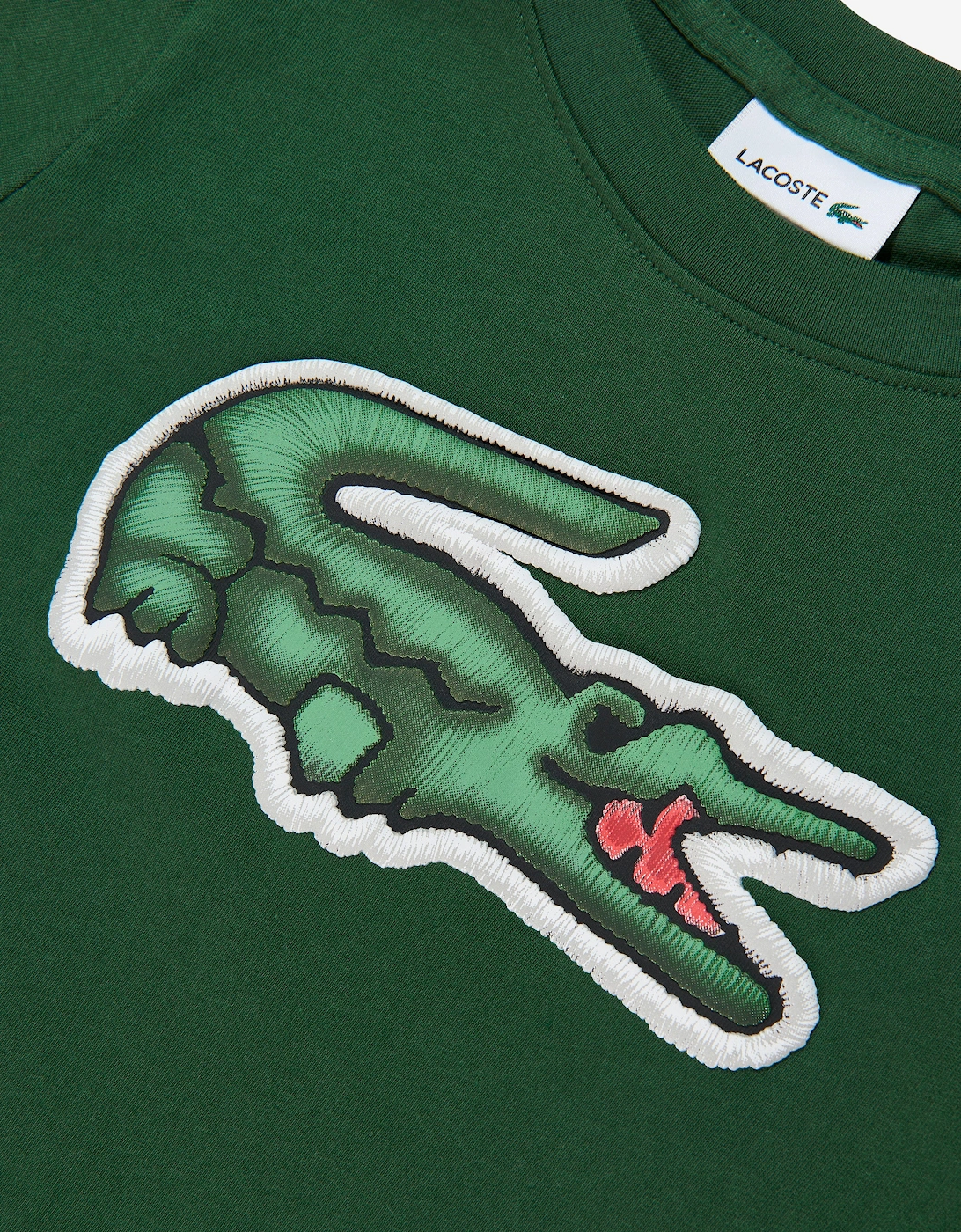 Boys Logo T-Shirt in Green