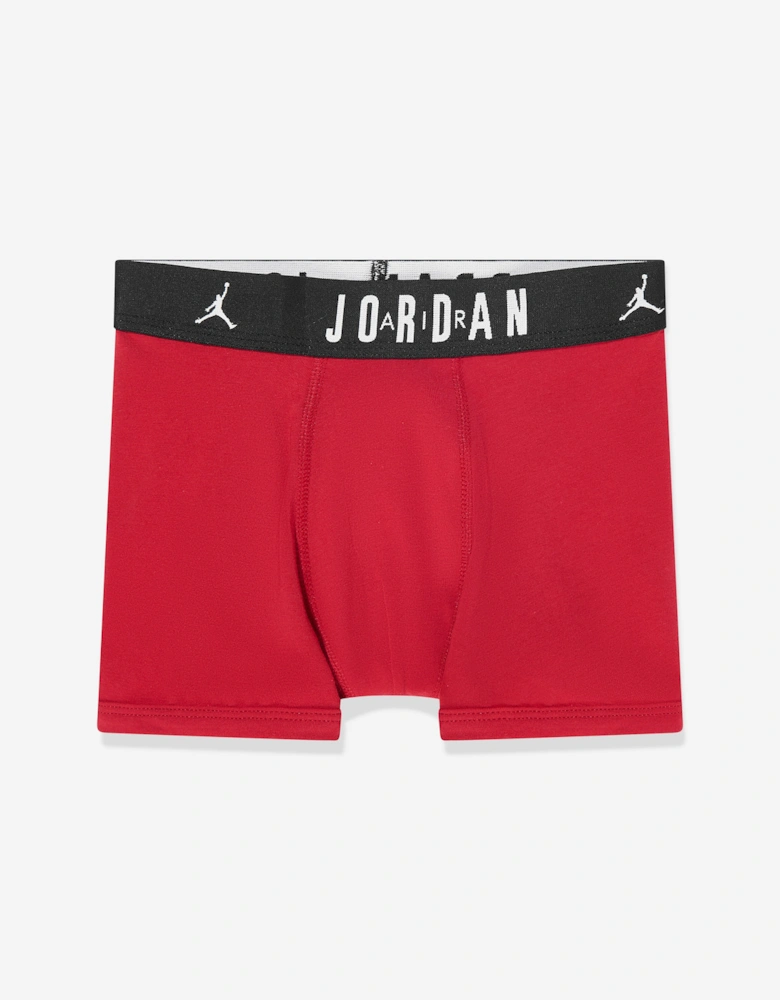 Jordan Boys 4 Piece Basics Pyjama Set in Red