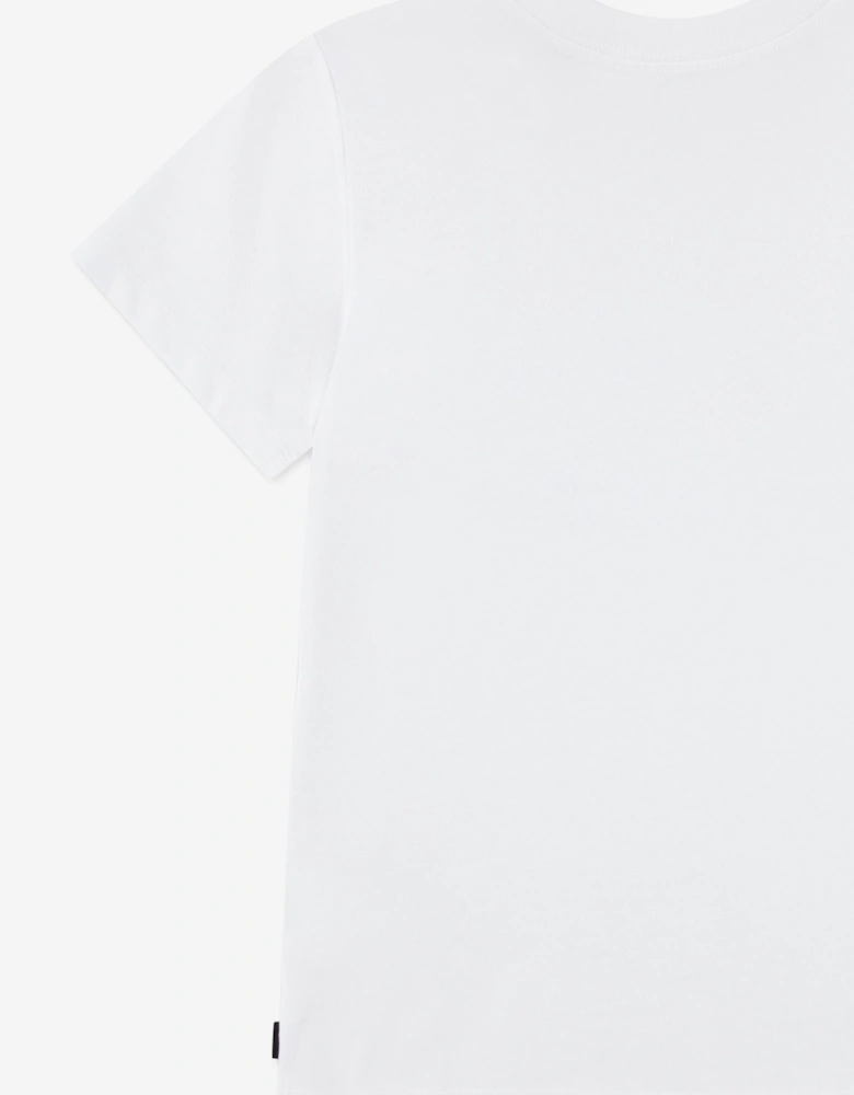 Girls Graphic T-Shirt in White
