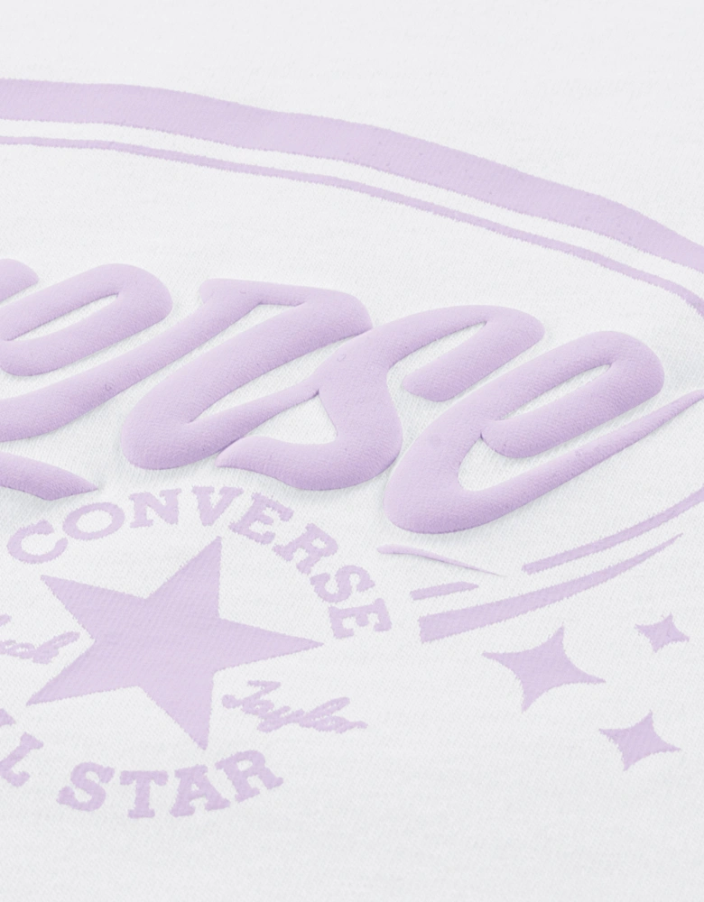 Girls Graphic T-Shirt in White