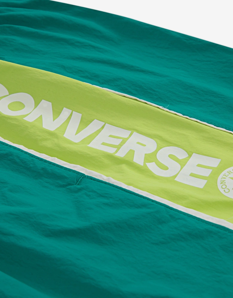 Boys SS Hit Piping Shorts in Green