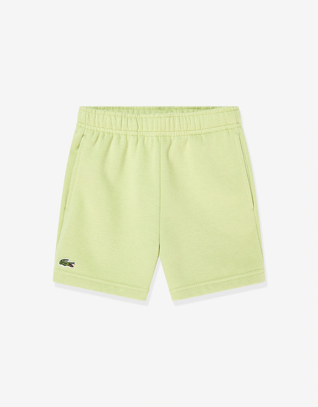 Boys Core Fleece Shorts in Green, 5 of 4