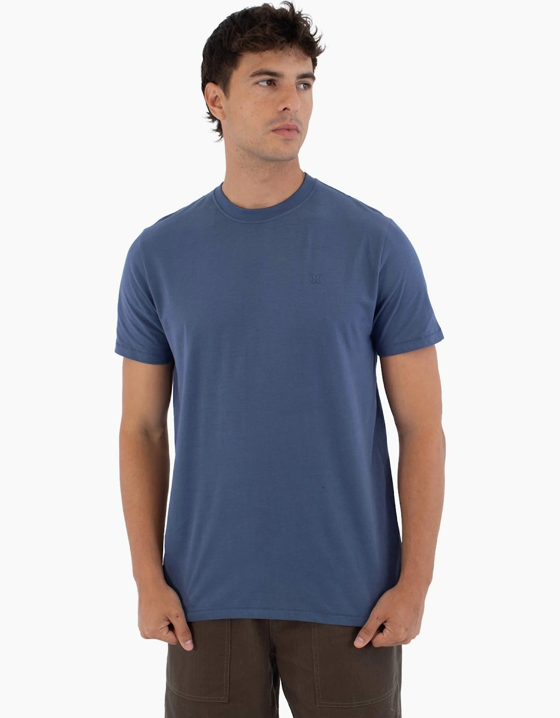 hurley Men's Hurley Mens Low Tide Short Sleeve T-Shirt - Navy