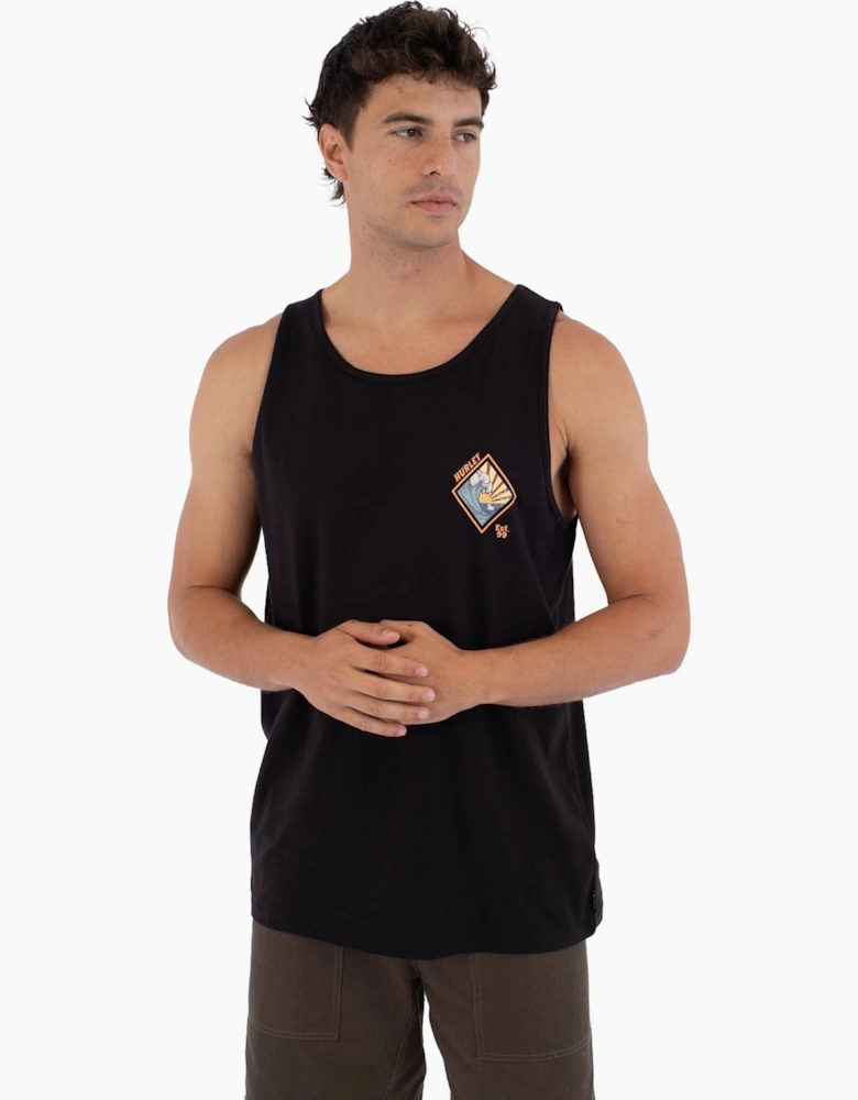 Mens Printing Press Disques Vest