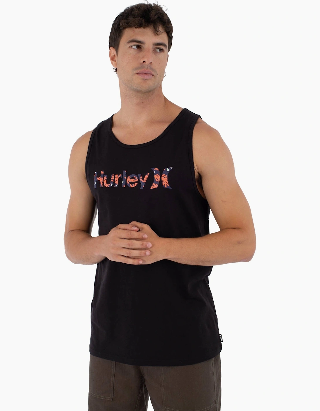 Hurley Men's Black Printing Press Money Vest - Size: 42/Regular