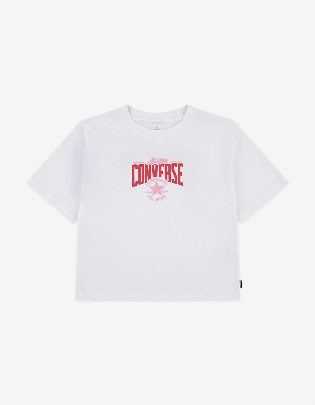 Girls Multi Hit GFX Boxy T-Shirt in White, 5 of 4