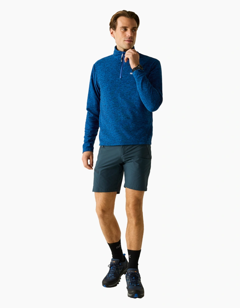 Mens Thompson Marl Half Zip Fleece Jacket