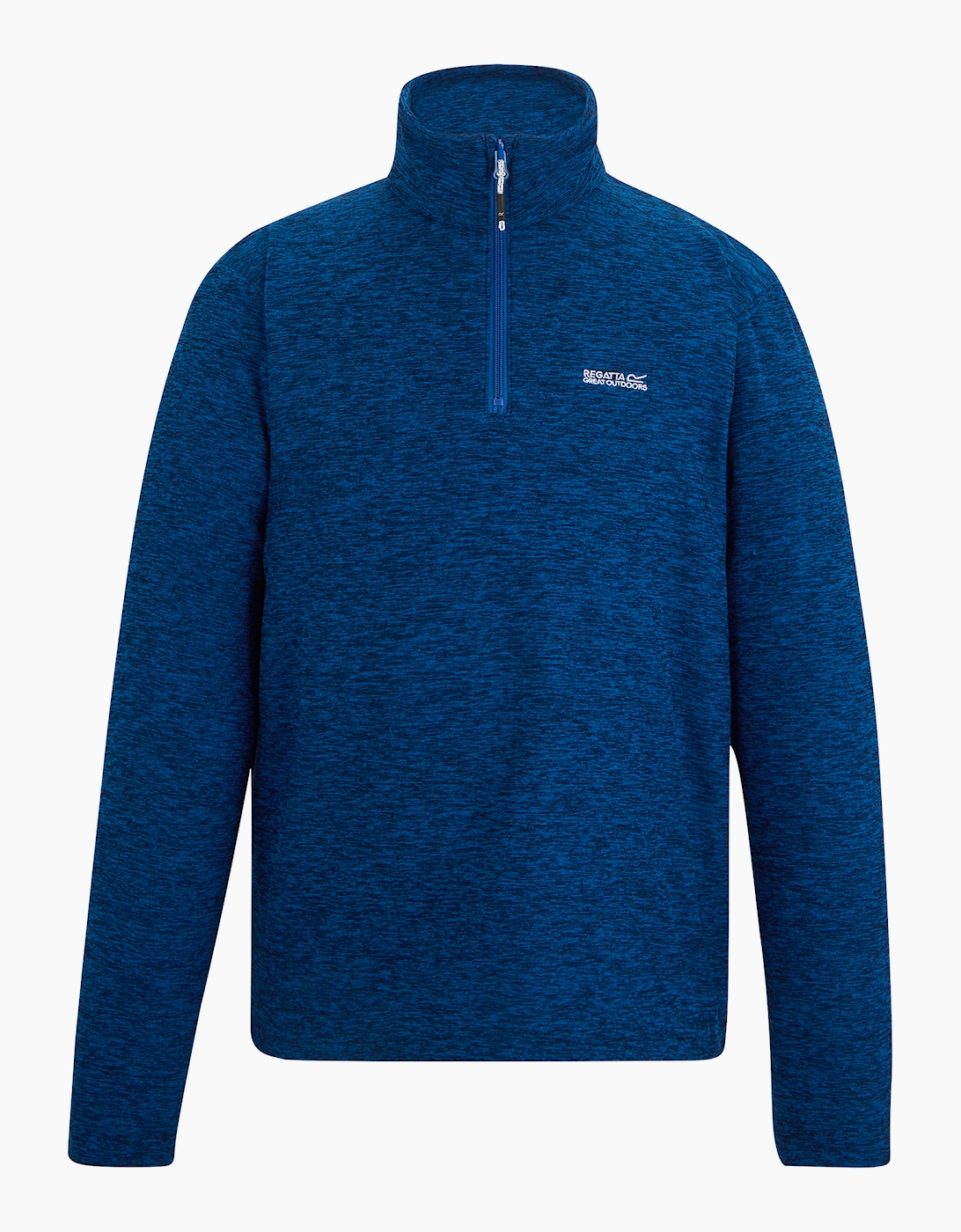 Mens Thompson Marl Half Zip Fleece Jacket, 6 of 5