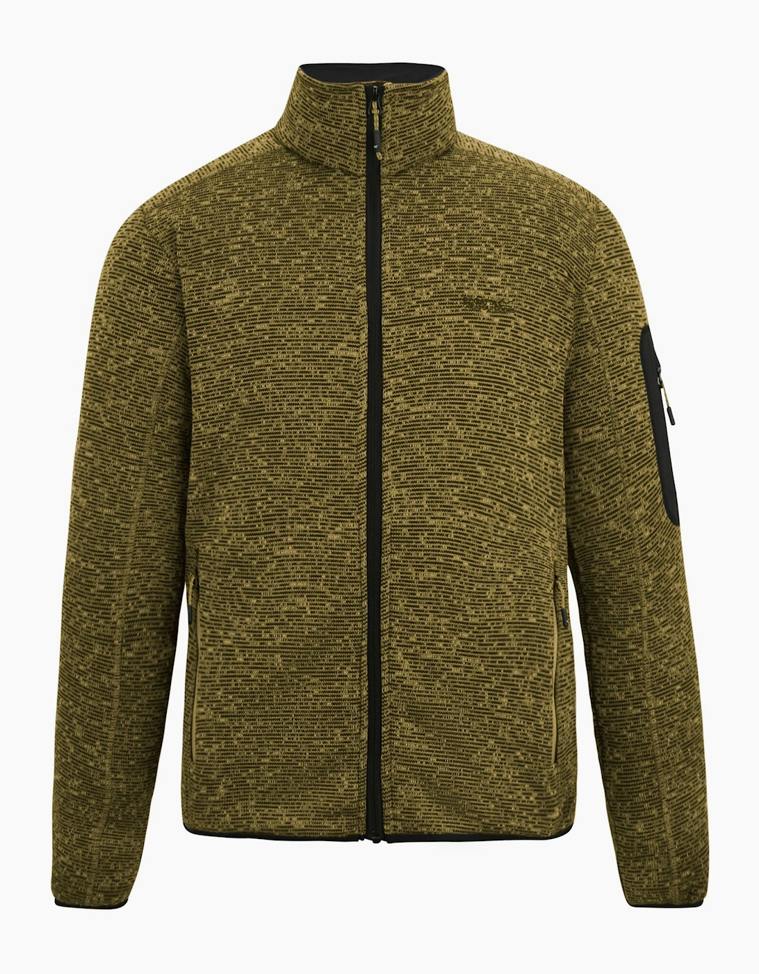 Regatta Men's Brown Newhill Marl Full Zip Fleece Jacket - Size 42/Regular