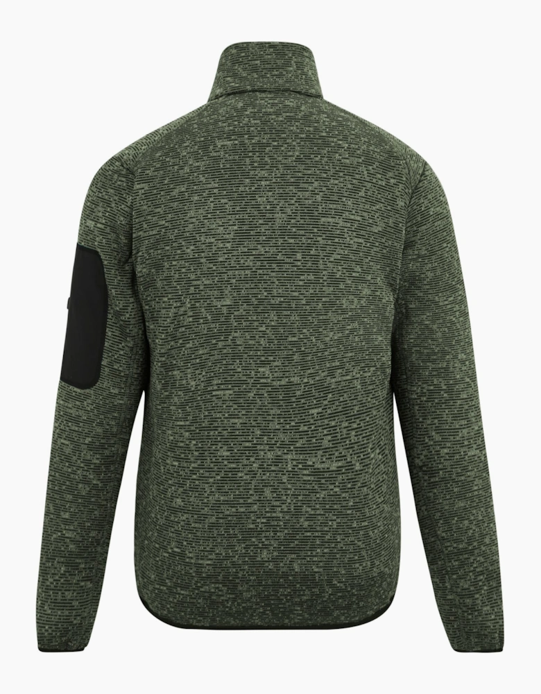 Mens Newhill Marl Full Zip Fleece Jacket