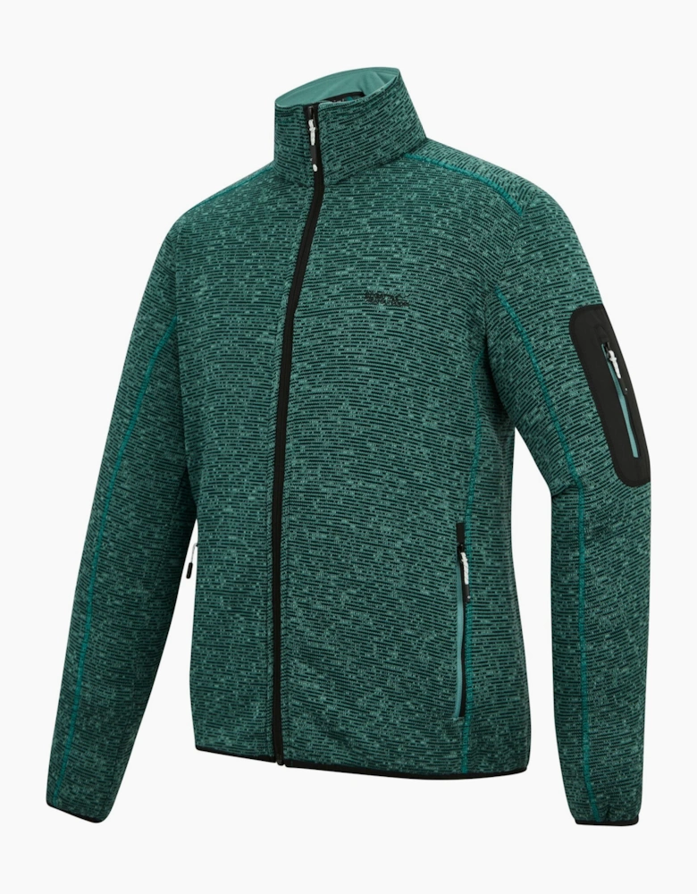 Mens Newhill Marl Full Zip Fleece Jacket