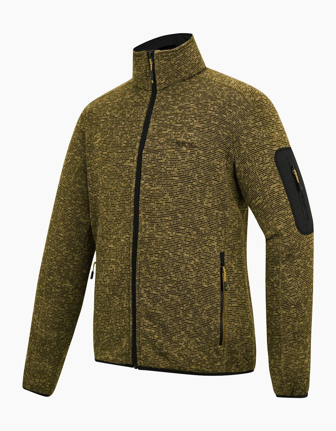 Mens Newhill Marl Full Zip Fleece Jacket