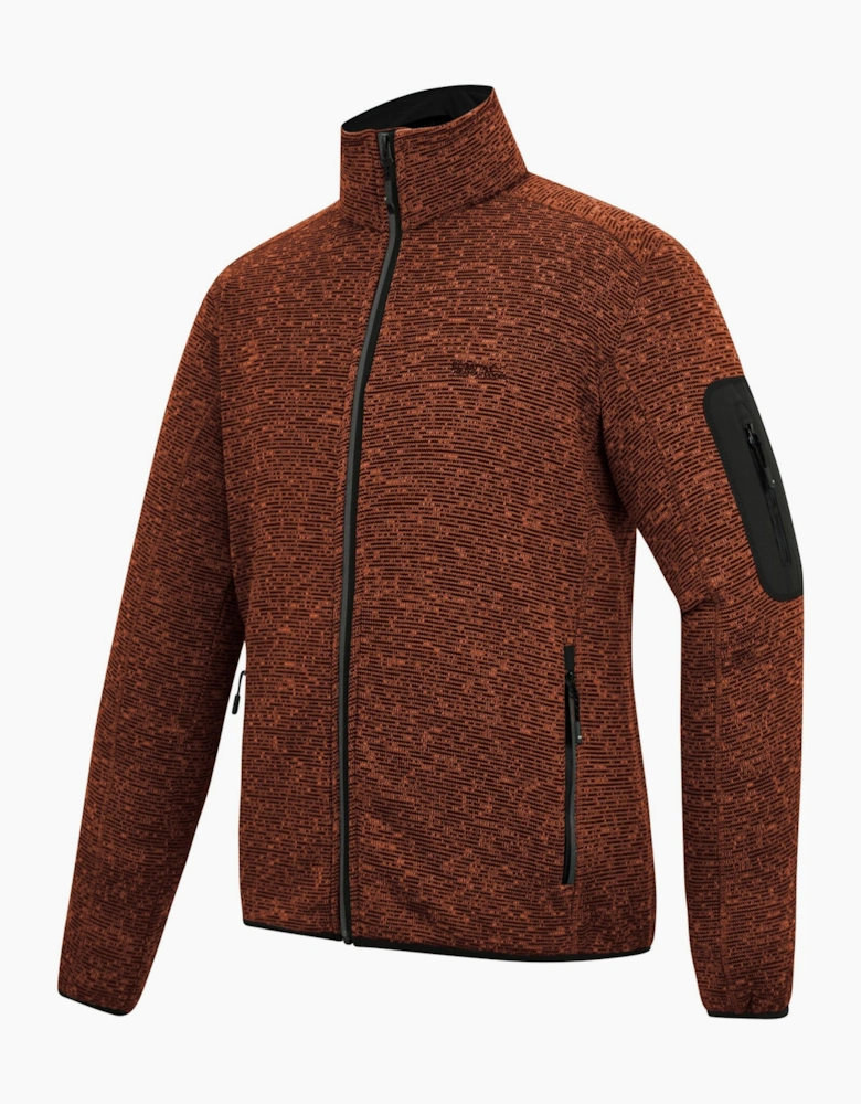 Mens Newhill Marl Full Zip Fleece Jacket