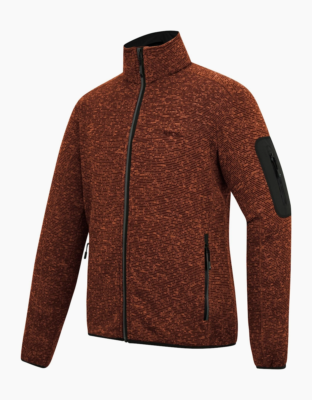 Mens Newhill Marl Full Zip Fleece Jacket