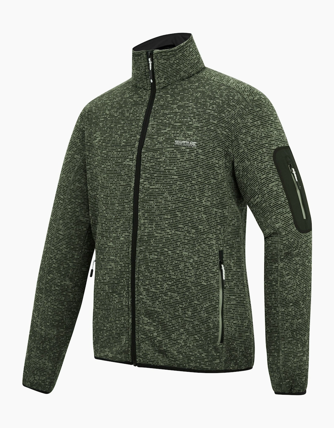 Mens Newhill Marl Full Zip Fleece Jacket