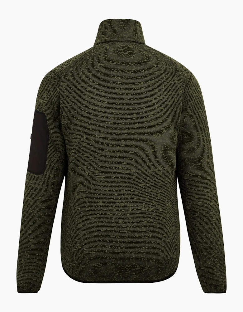 Mens Newhill Marl Full Zip Fleece Jacket