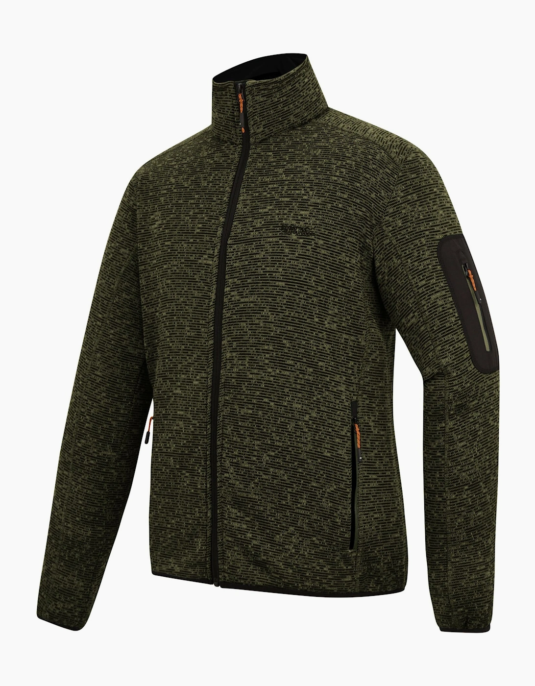 Mens Newhill Marl Full Zip Fleece Jacket