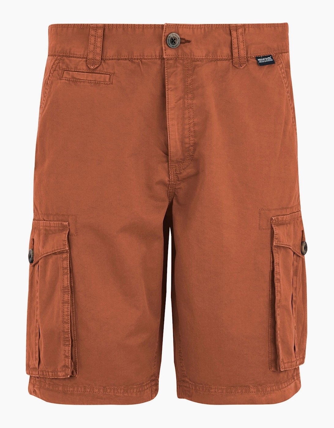 Regatta Men's Red Shorebay Ii Cargo Shorts - Size: 44/32